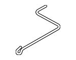 97033AJ000 - Vehicles, Equipment, Tools, &amp; Supplies: Floor Jack Handle for Subaru Image