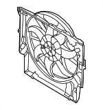 17428508253 - Cooling System: Fan Assembly for BMW: 1 Series M, 335d, 335i, 335i xDrive, 335is Image