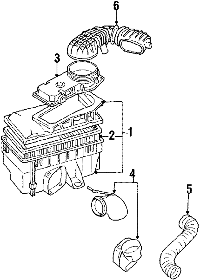 54133471BX - Electrical: Mass Air Flow Sensor for Audi Image
