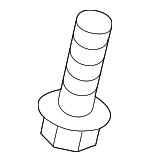 994660616 - Body: Lock Bolt for Mazda: 2, 3, 5, 6, CX-3, CX-30, CX-5, CX-50, CX-7, CX-9, MX-30 EV, MX-5 Miata Image