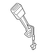 4K8857755PMNB - Electrical: Buckle for Audi Image