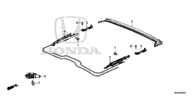 Roof Slide Components for 2016 Honda Civic #0