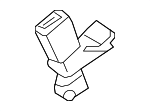 4F0857740E01C - Electrical: Buckle End for Audi: A6, A6 Quattro, S6 Image
