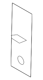 4F0858863 - Electrical: Mount Plate for Audi: A6, A6 Quattro, S6 Image