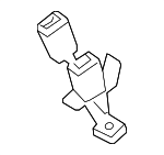 4F0857739E01C - Electrical: Buckle End for Audi: A6, A6 Quattro, S6 Image