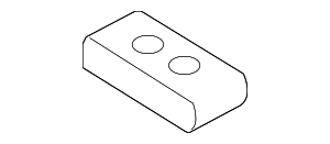 LFSP37 - Suspension: Motorcraft™ Mount Plate Pad for Ford Image