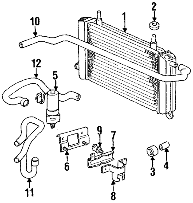 CCC5918 - Cooling System: Inter-cooler for Jaguar Image