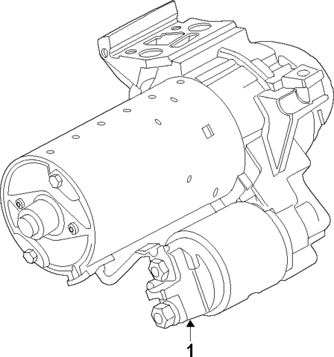 Starter for 2017 BMW 530i #0
