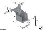 61219480665 - : Battery Tray for BMW-Motorrad Image