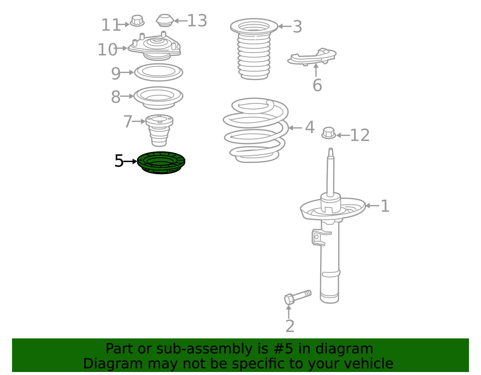 51402-TBA-A02 - Coil Spring Insulator 2016-2021 Honda Civic | Honda ...