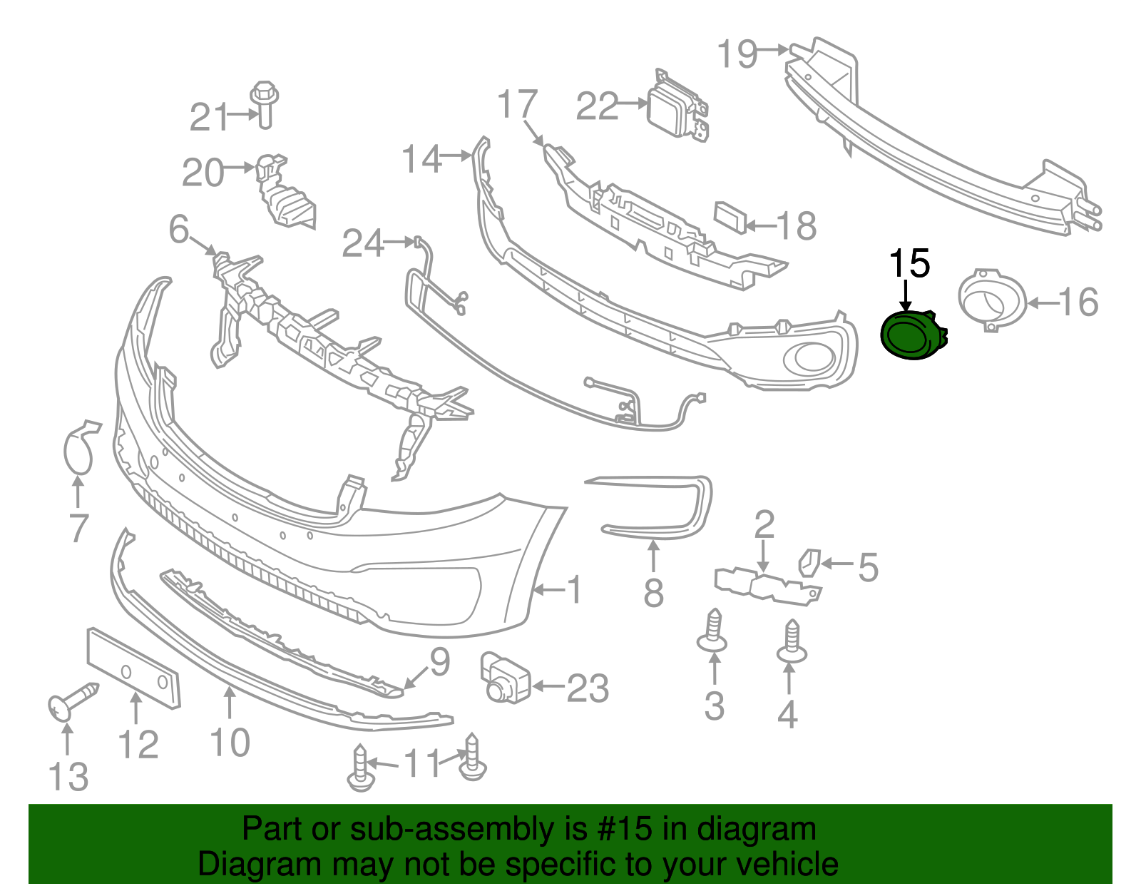 2015-2017 Kia Sedona | Trim Molding | 86527-A9500 | Kia Auto Parts