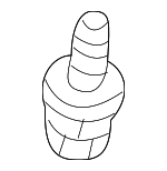 MS240403 - : Lower Grille Bolt for Mitsubishi Image