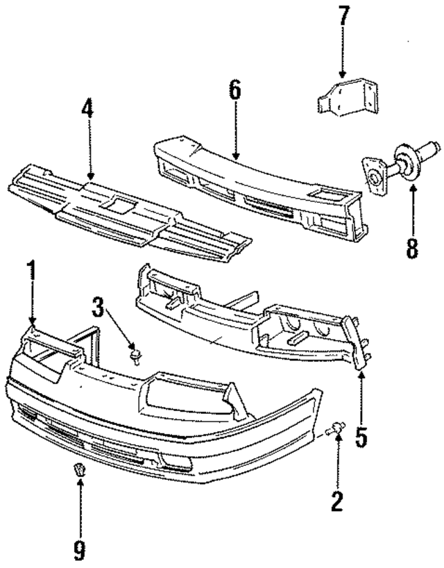 4723308 - Body: Bumper Cover for Mopar Image