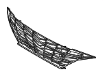 86351AA800 - Body: Center Grille for Hyundai Image