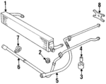 MNA7443AA - : Oil Cooler Assembly Mount Cushion for Jaguar: XJ12 Image