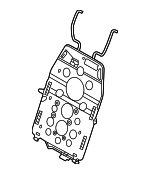31498948 - Body: Plate for Volvo: S60, S90, V60, V60 Cross Country, V90, V90 Cross Country, XC90 Image