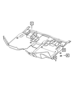 5RH49PL5AK - Interior Trim: Floor Carpet for Chrysler: Pacifica, Voyager Image