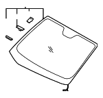 86111A7110 - Body: Windshield for Kia: Forte, Forte5 Image