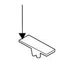 871143K000 - Body: Windshield Stopper for Kia: Cadenza, Carnival, Forte, Forte Koup, Forte5, K4, K5, K900, Niro, Niro EV, Optima, Rio, Sedona, Seltos, Sorento, Soul, Soul EV, Sportage, Stinger, Telluride Image