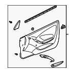 676102G791C1 - : Door Trim Panel for Toyota: Celica Image