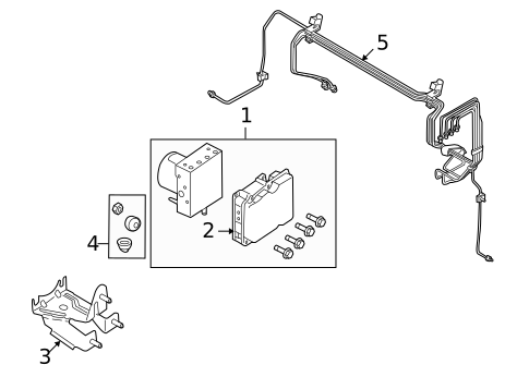 Anti-Lock Brakes for 2008 Ford Taurus X #0