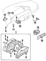 3410050GC0 - : Instrument Cluster for Suzuki Image