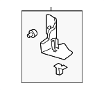 LR048066 - : Cowl Kick Panel for Land-Rover Image