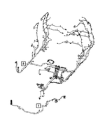 68358054AA - Electrical: Wiring for Ram: 1500, 1500 Classic Image