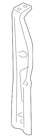 1K1858784C - Body: Inner Support for Volkswagen: Eos, Golf, Golf R, GTI, Jetta, R32, Rabbit Image