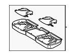 FA1Z58632A22N - Body: Seat Cushion Pad for Lincoln: MKX Image