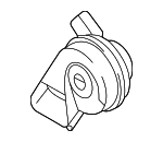 4L0951223A - Electrical: High Note Horn for Audi: Q7, R8 Image