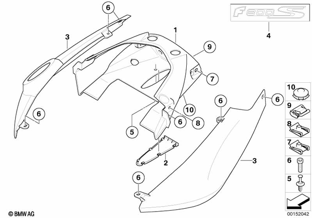7146976165 - : Cable Holder for BMW-Motorrad Image