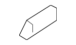 822193K000 - Body: Belt Weather-strip Clip for Hyundai Image