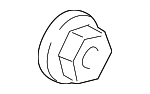 N91242801 - Body: Rear Fender Liner Nut for Porsche Image