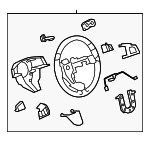 22982687 - Steering: Steering Wheel for Cadillac: CTS Image