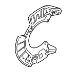 34106854969 - : Splash Shield for Mini: Cooper, Cooper Clubman, Cooper Countryman Image