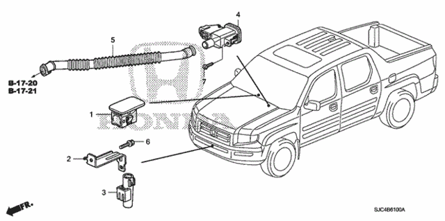 A/C Air Conditioner (Sensor) for 2013 Honda Ridgeline #0