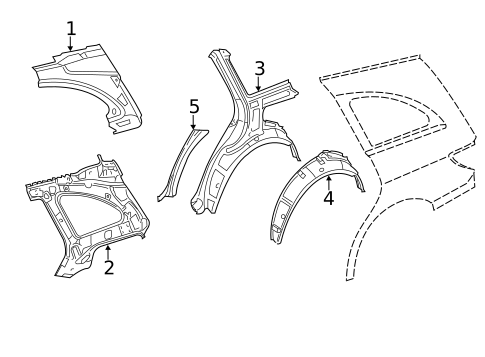 Inner Structure for 2012 Mercedes-Benz R350 #0