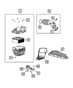 68458199AA - : Air Cleaner for Mopar Image