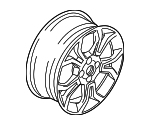GN1Z1007AH - : 2021-2022 Ford EcoSport - Wheel Assembly for Ford: EcoSport Image