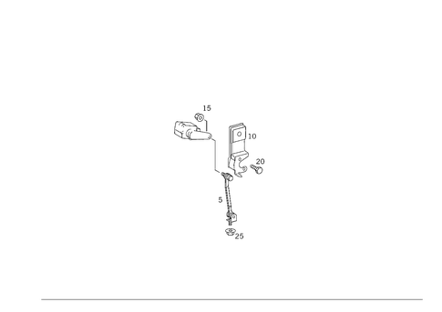 Regulation of Dynamic Headlamp Range Control, Front for 2001 Mercedes-Benz S55 AMG #0