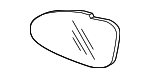 982857521C - : Mirror Glass for Porsche: 718 Boxster, 718 Cayman, 718 Spyder Image
