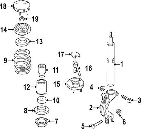 Shocks & Components for 2023 Audi SQ5 Sportback #0