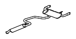 25844222 - Exhaust: Muffler for Chevrolet: Malibu Image