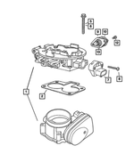 5037419AB - Fuel: Throttle Body for Mopar Image