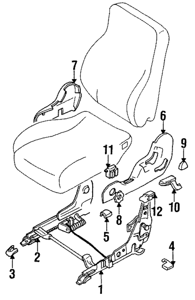 MB786059 - Body: Knob                    for Mitsubishi Image