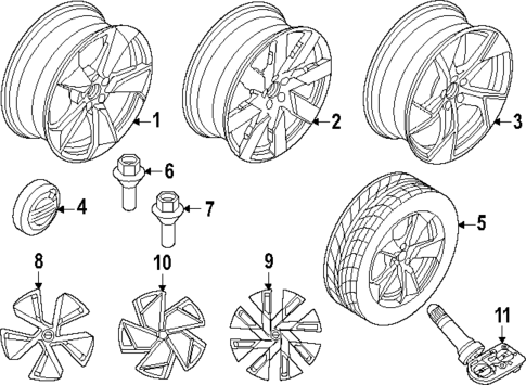 Wheels for 2025 Volvo EX90 #0
