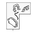 42793332 - : Brake Pads for Chevrolet: Bolt EV, Cruze, Volt Image