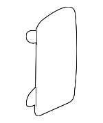 WR16BD5AA - Body: Rear Quarter Trim Cover for Jeep: Liberty Image