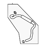 KC9F6124Y - Cooling System: Inlet Hose for Mazda: CX-5 Image